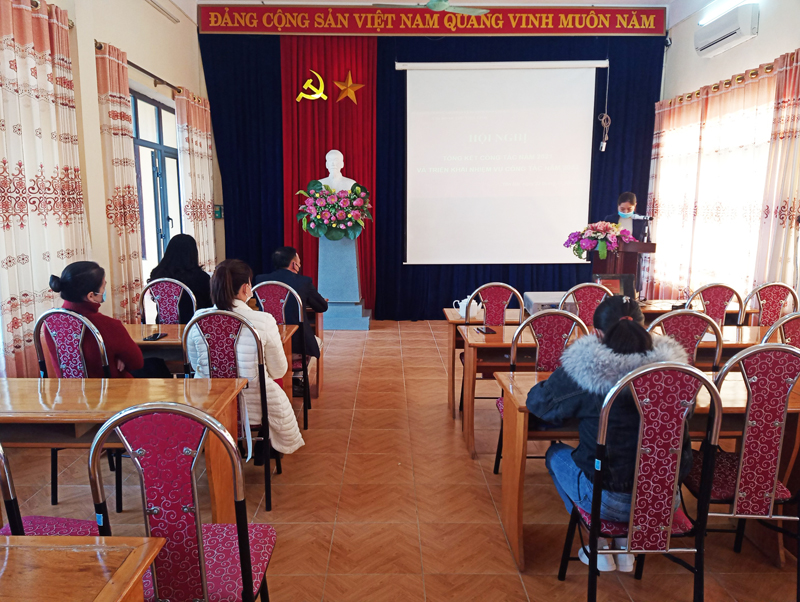 Hội nghị tổng kết công tác đoàn năm 2021 của Chi đoàn Thư viện tỉnh Yên Bái